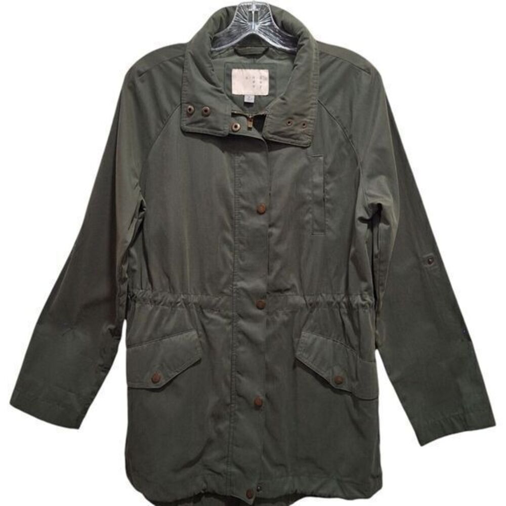 A New Day Jacket Olive Green Cargo‎ Military Utility Size M